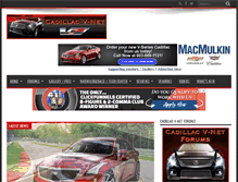 Tablet Screenshot of cadillacvnet.com